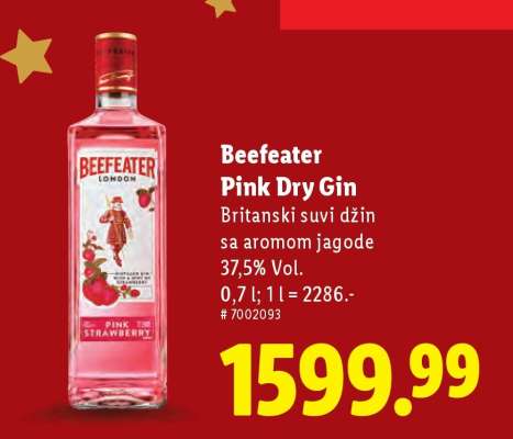 Beefeater Pink Dry Gin