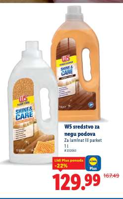 W5 Sredstvo za negu podova