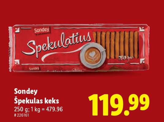Sondey Špekulas keks