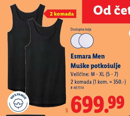 esmara MEN Muške potkošulje