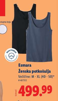 Esmara Ženska potkošulja