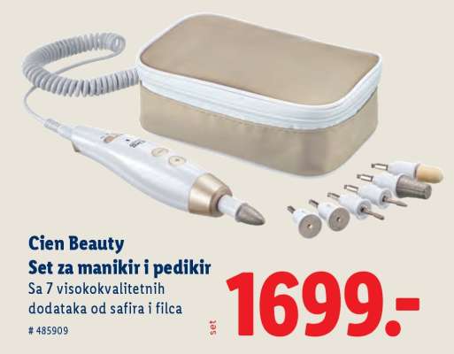 Cien Beauty Set za manikir i pedikir