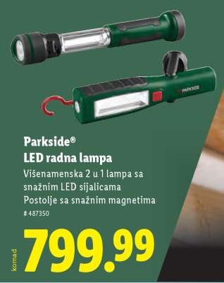 Parkside LED radna lampa