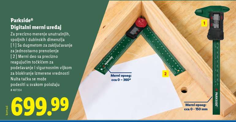 Parkside® Digitalni merni uređaj