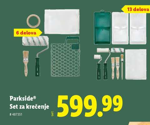 Parkside Set za krečenje