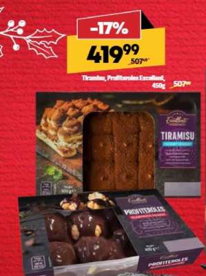 Tiramisu, Profiteroles Excellant, 450g