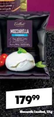 Mozzarella Excellent, 125g