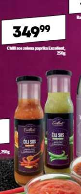 Chilli sos zelena paprika Excellent, 250g