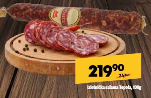 Izletnička salama Topola 100g