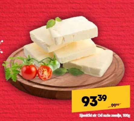 Sjenički sir Od naše zemlje 100g