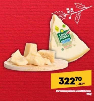 Parmezan padano Zanetti Grana, 100g