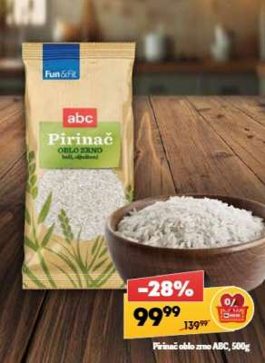 Pirinac oblo zno ABC, 500g
