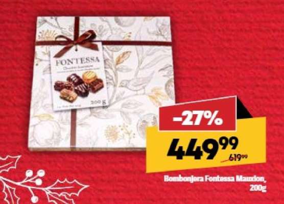 Bombonjera Fontessa Mauxion, 200g