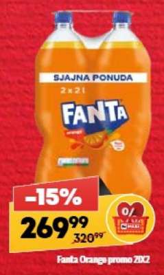 Fanta Orange promo 2X2