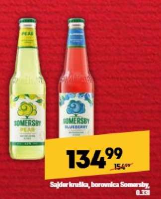 Šajder kruška, borovnica Somersby