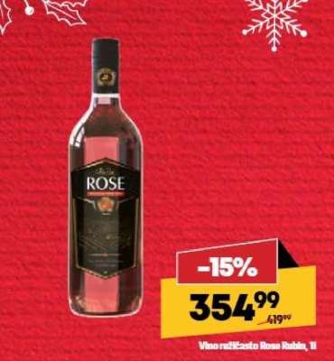 Vino růžéčasto Rose Rubin, 1l