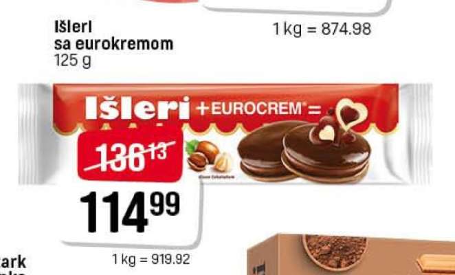 Išleri sa eurokremom