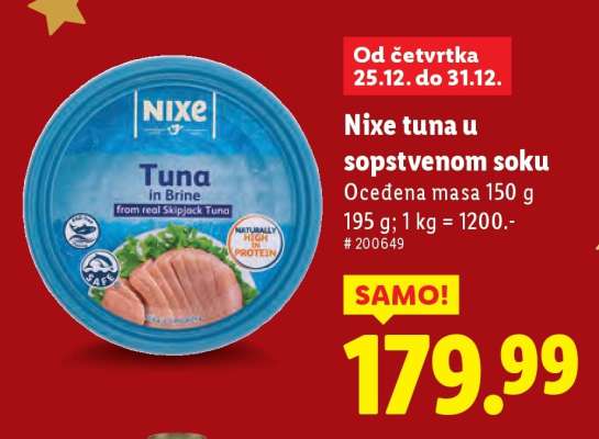 Nixe Tuna u sopstvenom soku