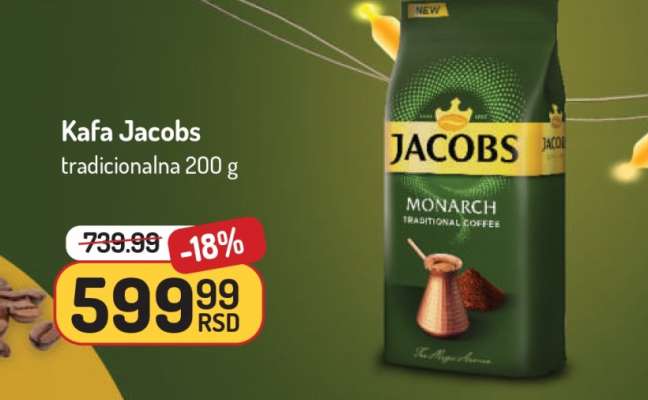 Kafa Jacobs tradicionalna 200 g