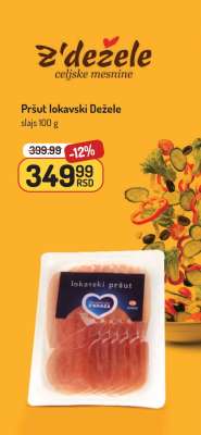 Pršut lokavski Dezele