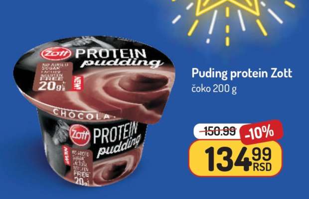 Puding protein Zott čoko 200 g