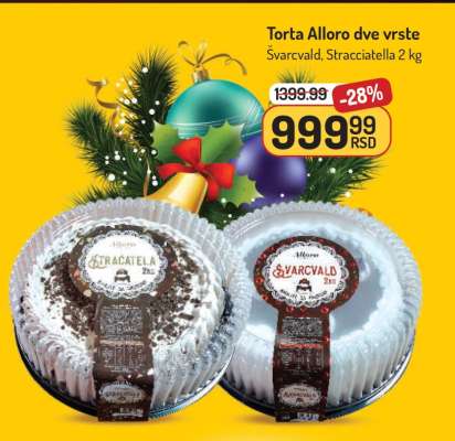 Torta Alloro dve vrste