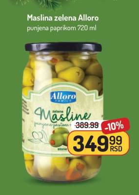 Maslina zelena Alloro