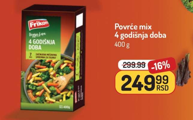 Povrće mix 4 godišnja doba