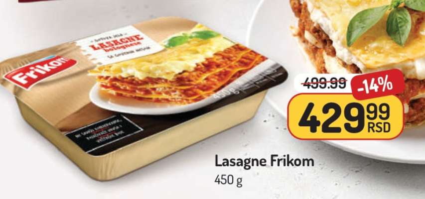 Lasagne Frikom