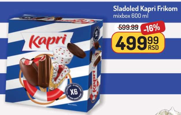 Sladoled Kapri Frikom