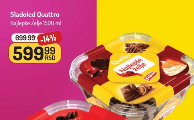 Sladoled Quattro
