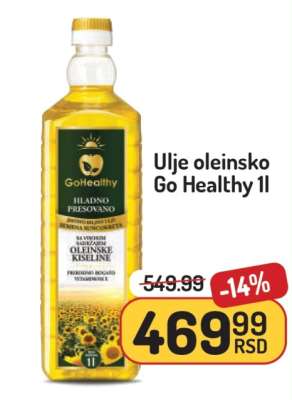 ULJE OLEINSKO GO HEALTHY 1L