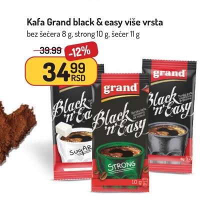 Kafa Grand black & easy više vrsta