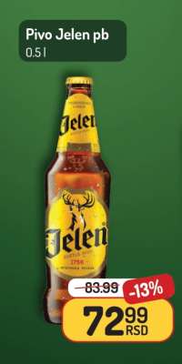 Pivo Jelen pb