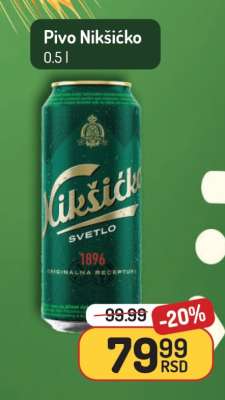 Pivo Nikšičko 0.5 l