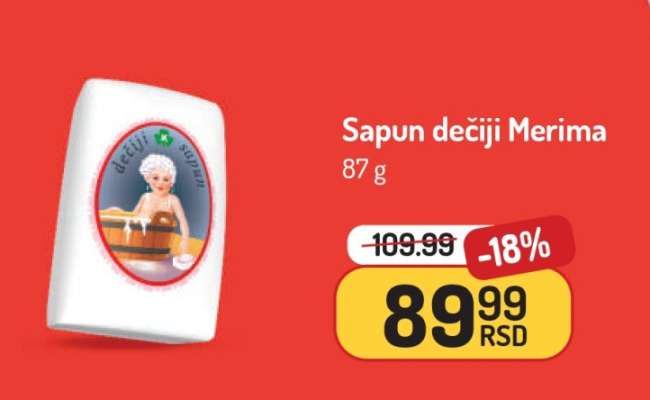 Sapun dečiji Merima