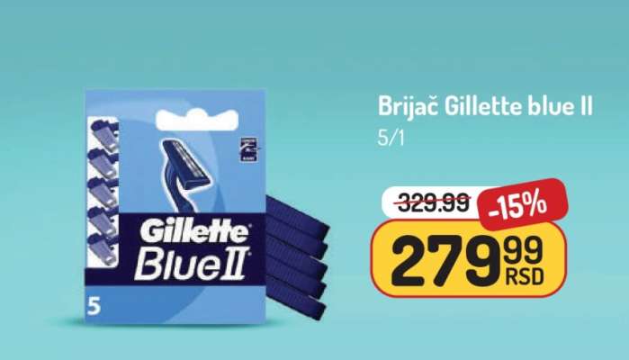 Brijač Gillette Blue II