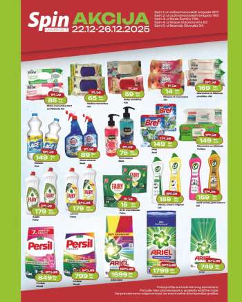 Spin Market katalog - 22.12.2025 - 26.12.2025.