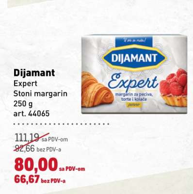 Dijamant Expert Stoni margarin