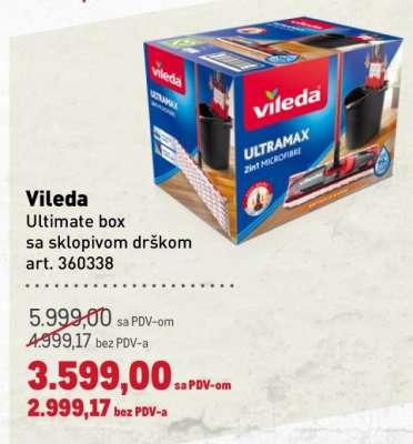 Vileda Ultimate box