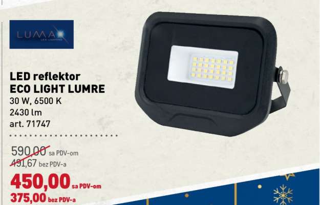 LED reflektor ECO LIGHT LUMRE