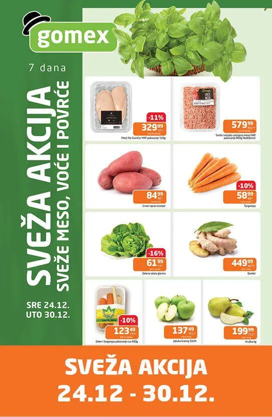 Gomex katalog - 24.12.2025 - 30.12.2025. Stranica 1