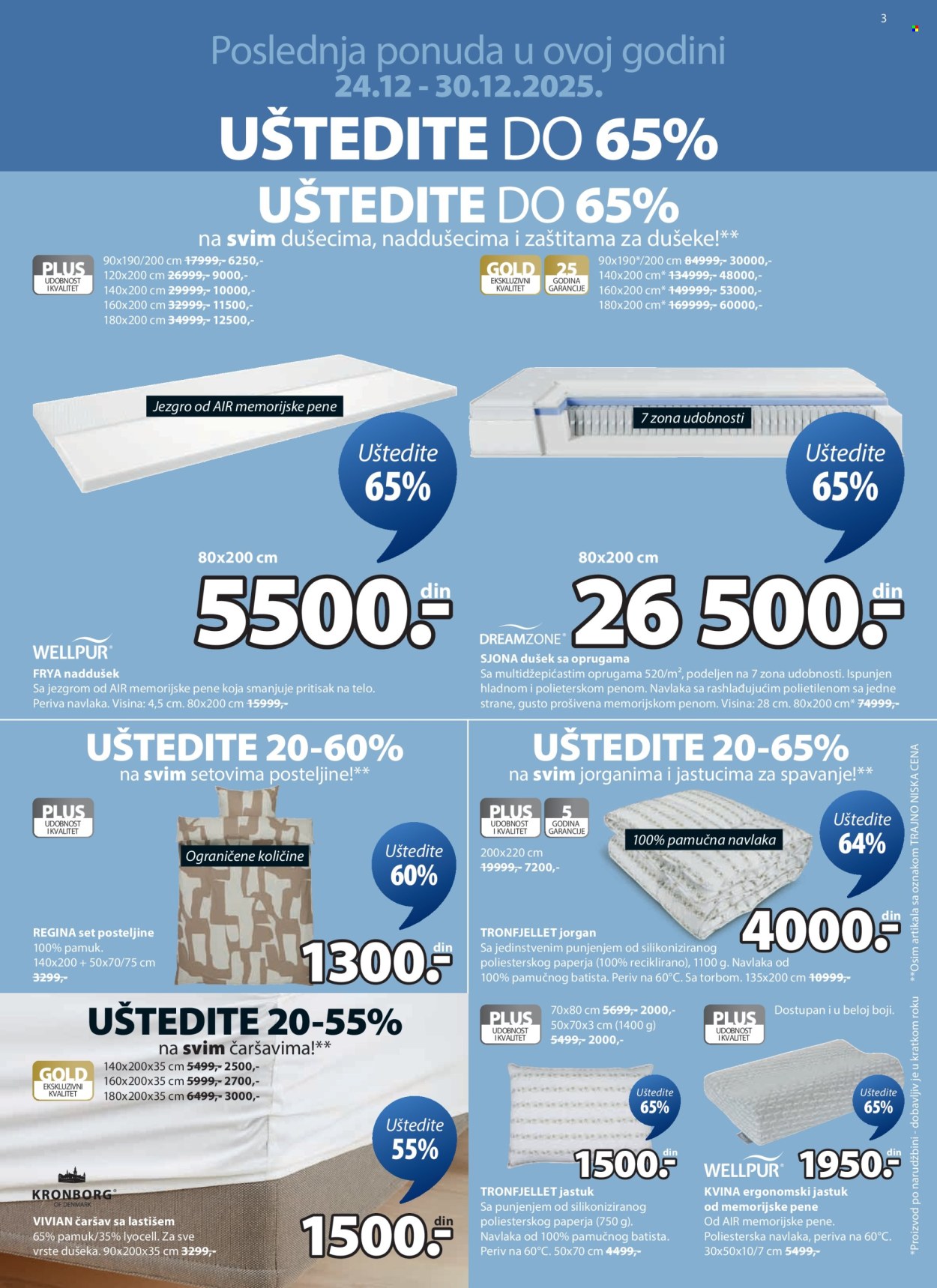 JYSK katalog - 24.12.2025 - 06.01.2026. Stranica 4