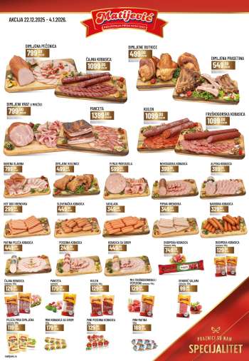 Matijević katalog - 22.12.2025 - 04.01.2026.