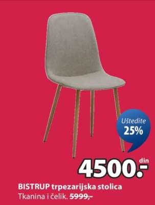 BISTRUP TRPEZARIJSKA STOLICA