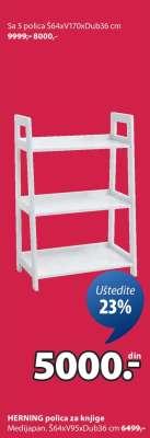 HERNING POLICA ZA KNJIGE