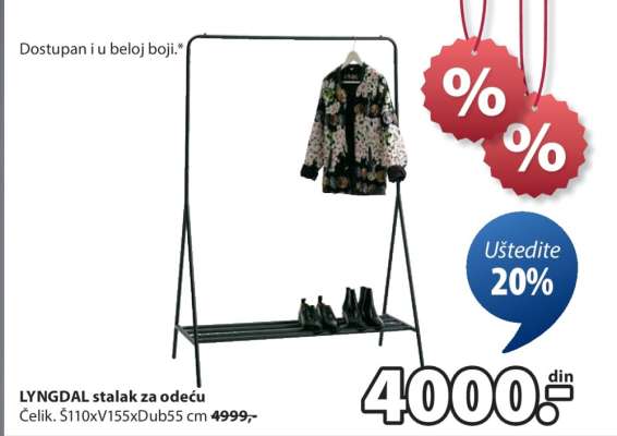 LYNGDAL STALAK ZA ODEĆU