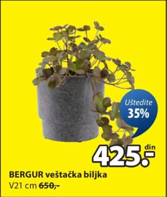 BERGUR veštačka biljka