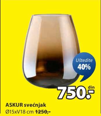 ASKUR svećnjak