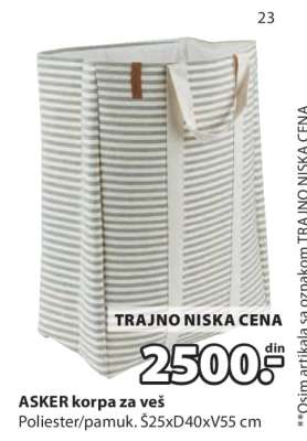ASKER korpa za veš